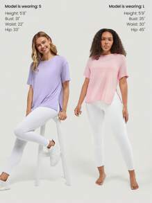 GLOWMODE Tencel Modal Oversized Everymode Tee Daily Casual Summer