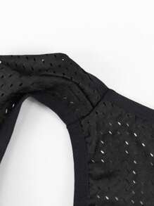 男士性感内衣，简约时尚三角裤和丁字裤 - 黑色 - 查看 7