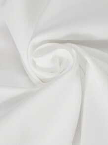 2pcs/Set Teen Girls Graphic Print Casual T-Shirt And Cargo Pants - Khaki - View 7