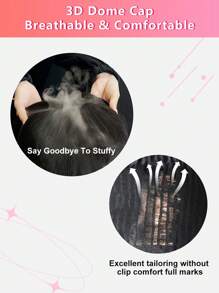 TrueHD Wear & Go 6*4 高清蕾丝无胶预拔自然发际线直发 180% 8-16 英寸鲍勃头 18-30 英寸常规蕾丝闭合假发自然黑色高品质无胶假发编织真人发质度假必备万圣节服装 - SNatural - 查看 10