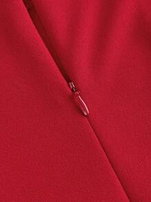 SHEIN Leap Crew Tween Girl Elegant Halter Bowknot Sleeveless Jumpsuit With Wide Leg