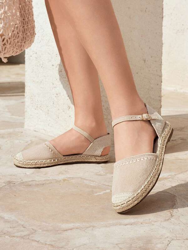 Styleloop Apricot Suede Embroidered Lace Up Round Toe Flat Shoes, Casual Vacation Party Date Casual Shoes For Women Spring Shoes Spring Break Easter