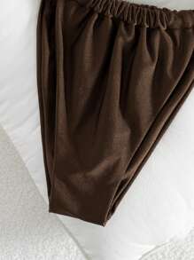 Glamine 2 piezas Conjunto de bikini con brillo perlado y decoración metálica, elegante con tirantes ajustables, sin cables, de estilo sencillo para mujeres