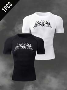 Manfinity Sport Corelite Herren Sport T-Shirt & Tank Top, minimalistisch & modisch, geeignet für Sommer, Konzerte