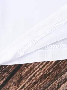 Women's Round Neck Simple & Fashionable Short Sleeve T-Shirt, Suitable For Summer - Multicolor - View 4