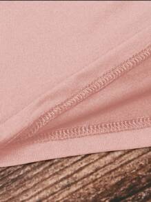 Women's Round Neck Simple & Fashionable Short Sleeve T-Shirt, Suitable For Summer - Multicolor - View 8