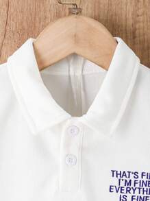 Kleine Jungen Sporthose und -oberteil in Weiß, aus modischem, weichem und hautfreundlichem Strickstoff gefertigt, für bequemes Tragen des Kindes. Das clevere Design mit lila gewebter Borte verleiht dem Gesamtlook Lebendigkeit, perfekt für den Alltag oder besondere Anlässe, damit das Kind stilvoll und auffallend aussieht. - Weiss - Übersicht 4