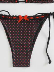 SHEIN Swim 女士海滩夏季泳衣 - 彩色 - 查看 3