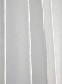 SHEIN LUNE Women's Low Rise Stylish Versatile Pants - White - View 6