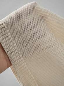 EMERY ROSE Women Casual Solid Color Sleeveless Knitted Sweater Top - Beige - View 7