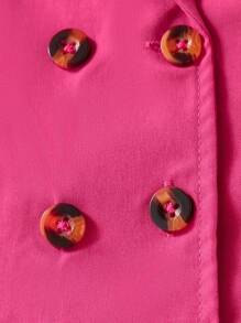 SHEIN Set da 2 pezzi per festival per giovani ragazze: giacca in stile vestito con testurizzazione rossa e vestito nero senza maniche con balze e cintura in vita rossa, moda elegante adatta per uso quotidiano, San Valentino