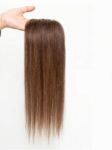 Hair Topper Human Hair Transparent Lace Base 3*4inch Women Toupee Invisible Free Part Hair Toppers Hair Extension - S4 - View 4