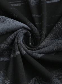 Chiquease Camiseta gráfica con estampado de personajes y letras para mujer