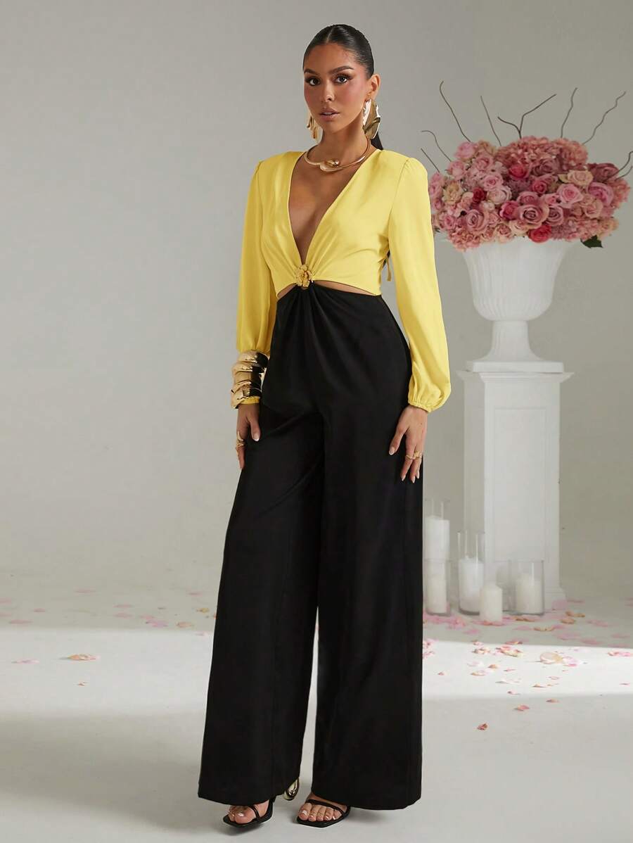 Lumalex Premium Chinese New Year Party & Workwear Women Jumpsuit