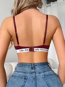 SHEIN 3pcs Non-Underwire Bras, Simple & Fashionable, Suitable For Summer - Multicolor - View 3