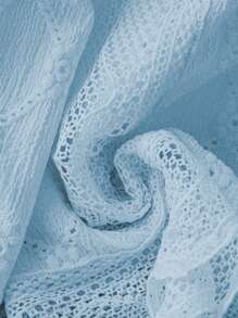 Chiquease Women's Simple Long Sleeve Laser Etched & Embroidered Casual Blouse For Commuting Fall Cloth For Women