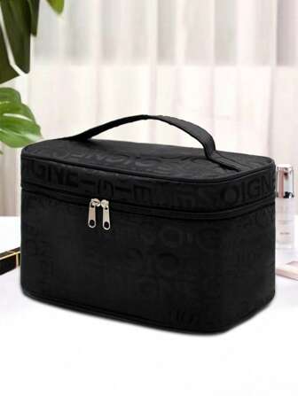 1st brev grafisk sminkväska, resesaker