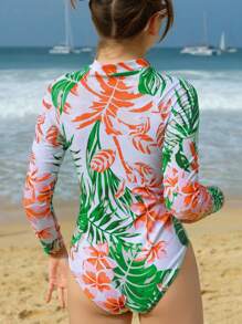 Traje de baño de una pieza sin mangas para adolescentes, minimalista y de moda, adecuado para el verano