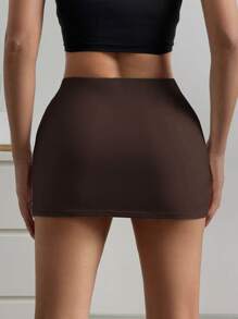 SHEIN EZwear 2pcs Women's New Basic Shorts - Multicolor - View 2