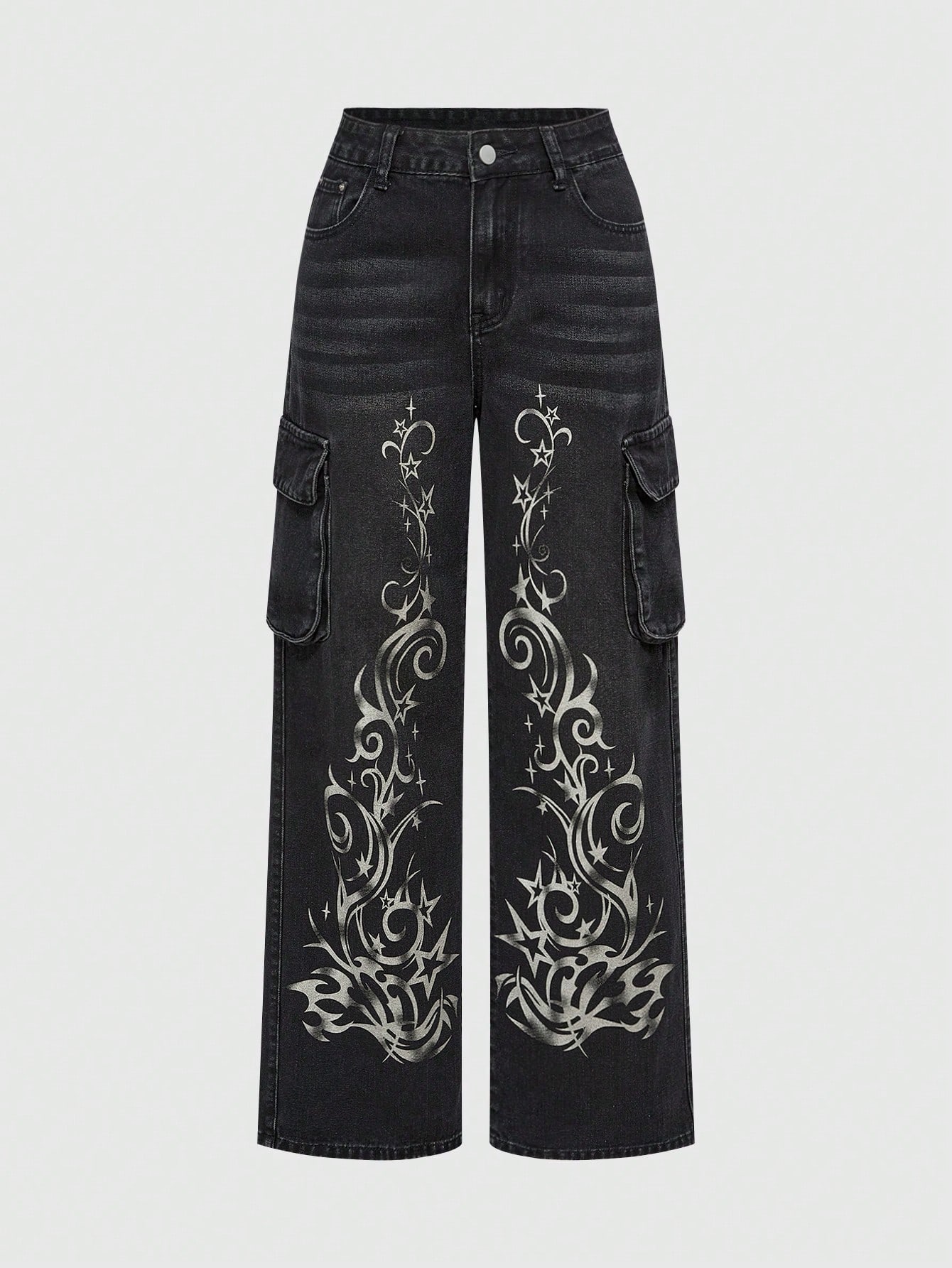 y3k❤︎ Our Grunge Punk Y3K Futuristic Cybersigilism Print Ultralow