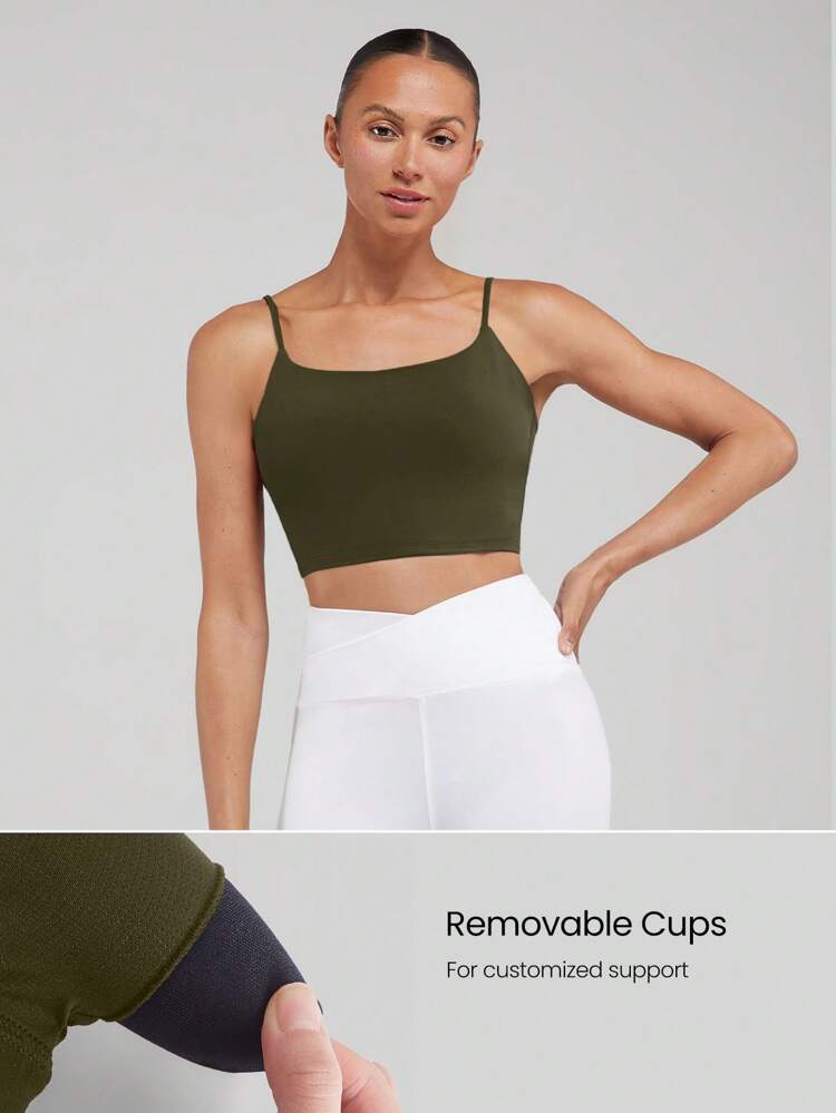 FeatherFit™ Knot Going Anywhere Twisted Backless Tank Top Light Support Low Impact Yoga Pilates Daily
