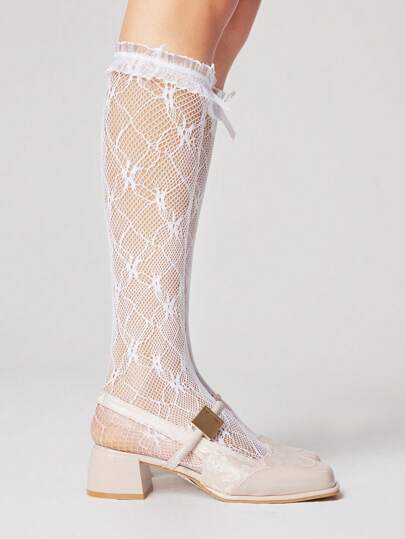 Kawaii Sandalias de mujer tipo Mary Jane de punta cuadrada, nuevas para el verano de 2025, con estilo chino bordado, punta cerrada, correa y tacón francés en color rosa