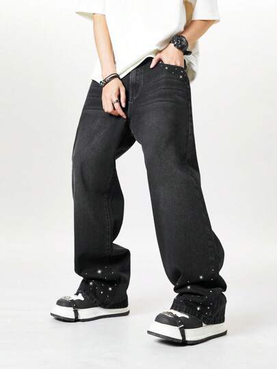 Street Life Jeans casual semplici da uomo, adatti per l'estate