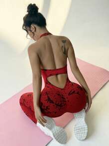 Dewbera Minimalist Casual Everyday Sport Jumpsuit