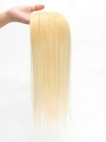 Hair Topper Human Hair Transparent Lace Base 3*4inch Women Toupee Invisible Free Part Hair Toppers Hair Extension - S613 - View 4