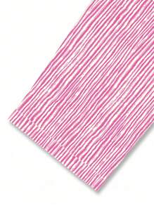 SHEIN LUNE Plus Size Drawstring Pocket Striped Design Straight Casual Pants Western Wear Fall Cloth For Women - Hot Pink - View 6