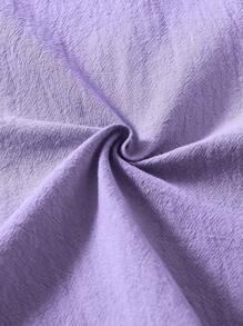 Ensemble 3 pièces pour préadolescents: polo violet et blanc, shorts à taille élastique, et débardeur imprimé de lettres sans manches. Convient pour les vacances d'été, les tenues décontractées et de sport