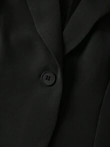 Glyssa Women's Button 3/4 Sleeve Casual/Home/Outdoor Blazer