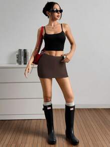 SHEIN EZwear 2pcs Women's New Basic Shorts - Multicolor - View 6