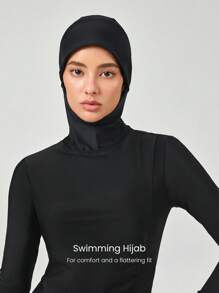 GLOWMODE Chlor-resistenter Schwimmhijab, Sommer Urlaubskleidung