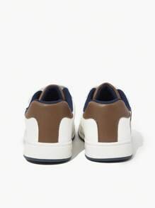 JNSQ 百搭拼色休闲儿童平底运动鞋，适合校园、四季穿着的学生运动鞋 - 彩色 - 查看 8