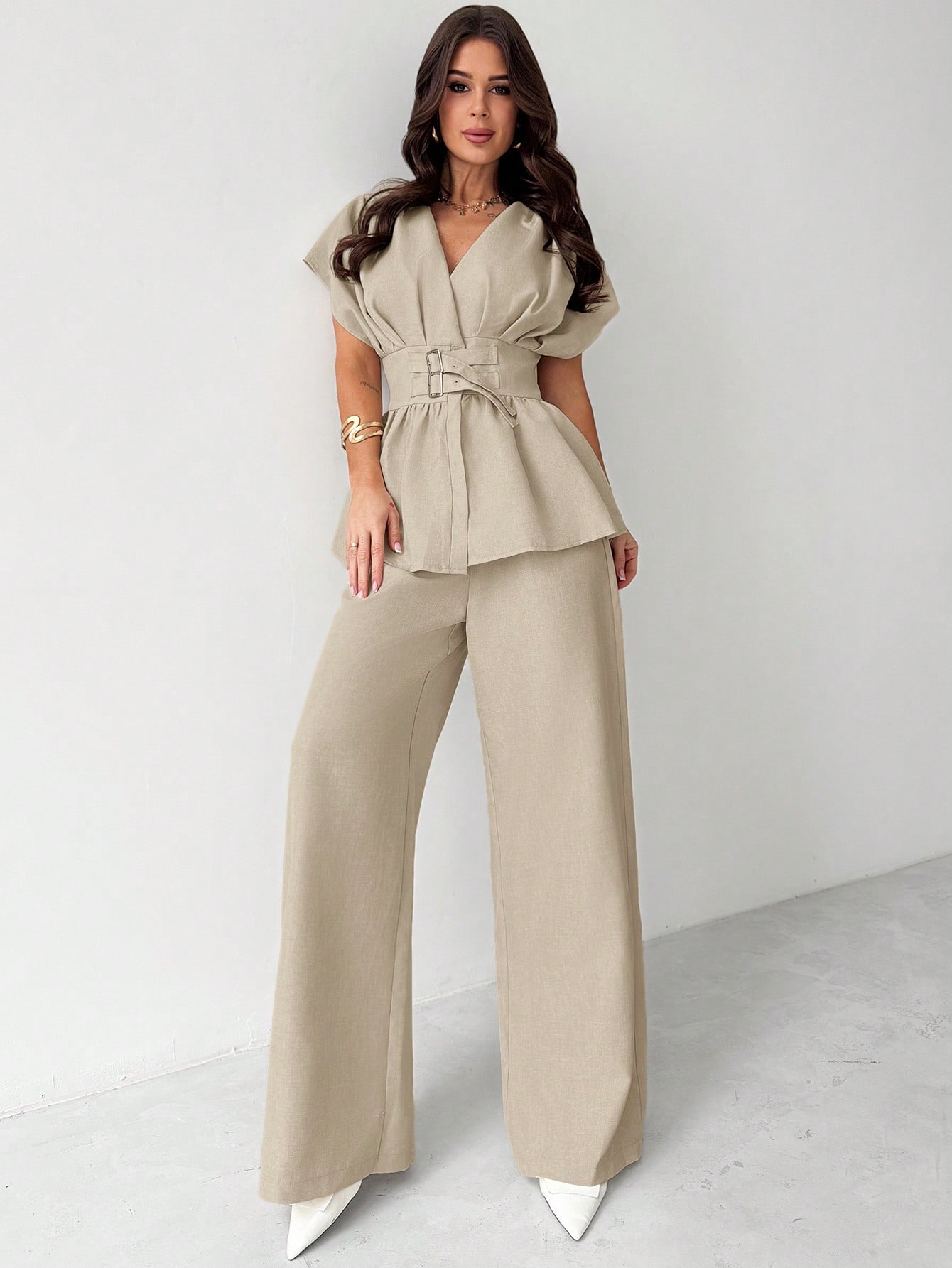 Firerie طقم ملابس علوية وبناطيل كاجوال للمكتب 2 قط...