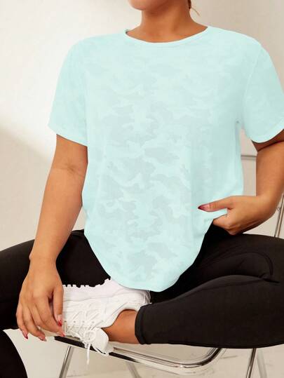 Rhythm Era 女士大码健身跑步运动 T 恤和背心