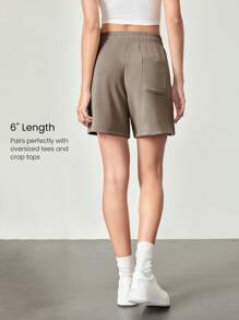 GLOWMODE SoftSerene Modal Bermuda Adjustable Pocket Shorts Daily Casual Lounging Summer