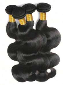 巴西波浪发束 人发接发 自然色波浪发束 4 束人发 95 克/束 双纬人发束 - SNatural - 查看 2