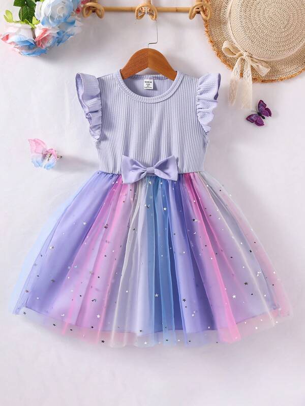 Young Girl Sleeveless Solid Color Minimalist Fashion Dress, Suitable For Summer Young Girls Clothing Dresses Young Girls Dress