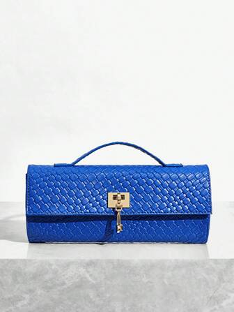 SHEIN SXY Ladies, Women Top Handle Bags , Woven Bag,Fashionable, Simple, Elegant, Versatile, Classic, Gold,For Classic, Commute, Office,Date, Daily,Shopping, Afternoon Tea,Party,Prom,Club,Date,Birthday,Evening,Date Night