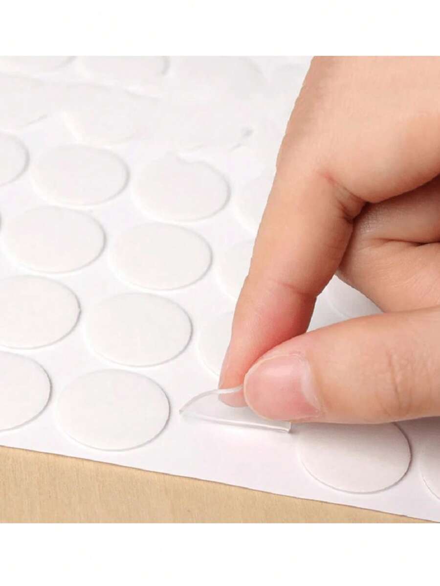 10 件装圆形 10 毫米 * 30 粒丙烯酸双面胶带无痕纳米防水胶贴家居派对装饰汽车固定垫