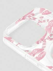 ROMWE Fairycore 1 Ốp lưng điện thoại thiết kế hình đôi môi hồng, tương thích với iPhone 11, 12, 13, 14, 15 Pro Max - Nhiều màu - Xem 3