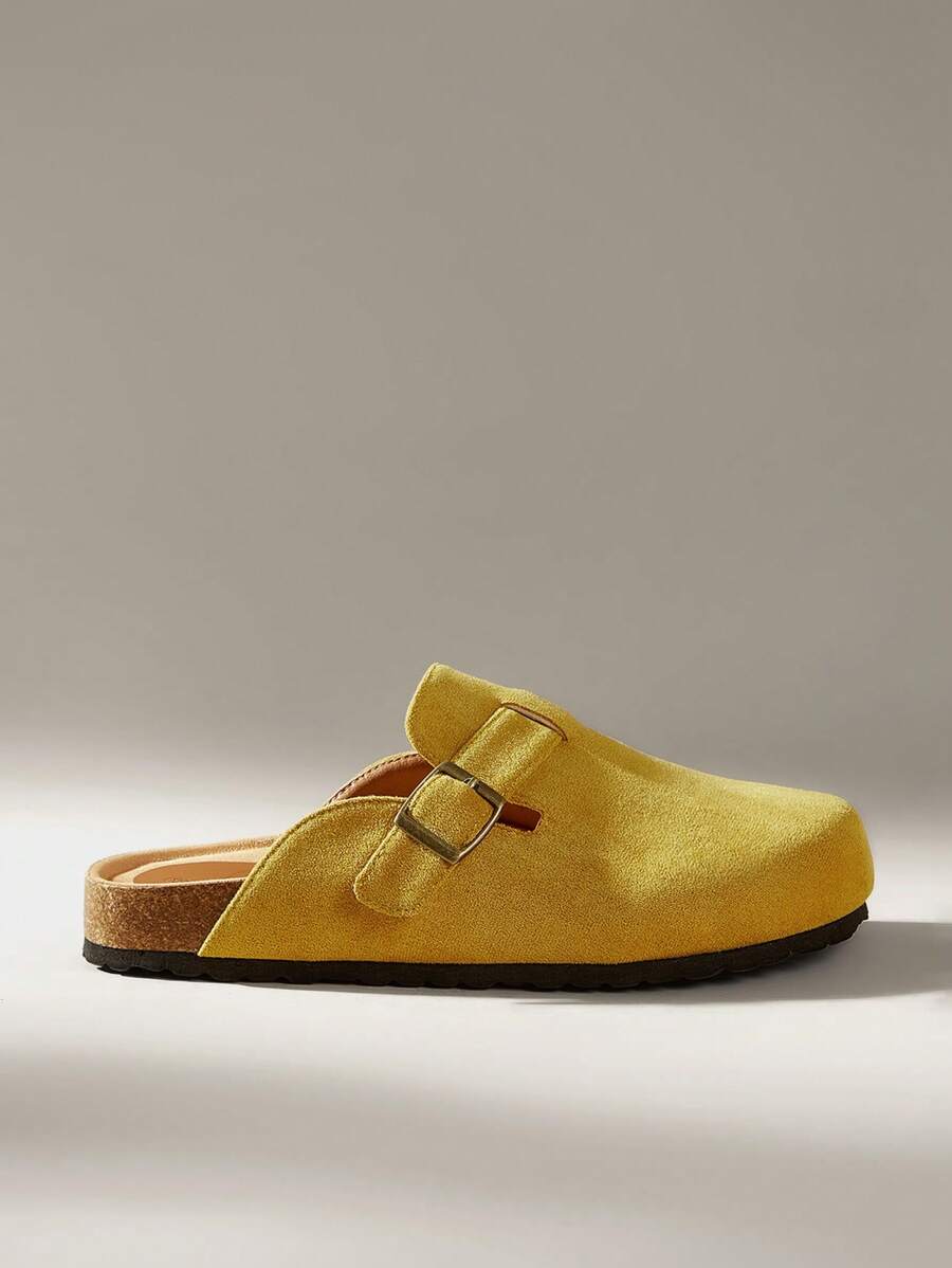 Solecia Women's Simple And Fashionable Casual Flat Slippers For Daily Wear - Yellow - View 1