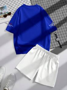 Aesthetic Post--Men T-Shirt Co-Ords - Multicolor - View 2