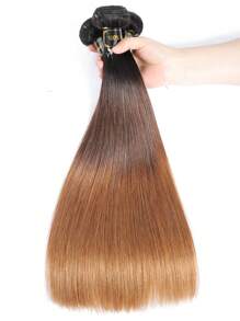 3pcs Bundle 10-26 Inch 150 Density Straight Human Hair Extensions - S1/4/30 - View 4