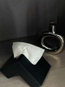 SHEIN 1pc Nordic Style Paper Towel Holder, Creative Tissue Box For Home Living Room Bedroom Coffee Table Decoration, Best Gifts