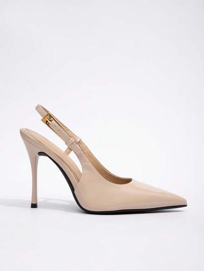 CUCCOO BIZCHIC Women's Backstrap Butterfly Decor Lolita Style High Heels, Work-Appropriate Wine Red For Christmas