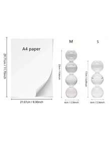 1pc Ins Style Korean Transparent Bubble Glass Vase, Living Room Flower Arrangement, Office Or Home, Outdoor Niche Decoration, Bedroom Dorm Room Decor, Best Gift For Friends, Parents, Colleagues - Multicolor - View 6