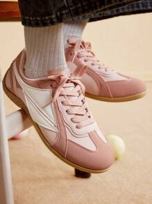 CUCCOO EASI Cuccoo Women's Fashion Sneakers, Minimalist & Practical Multi-Function - Pink - View 4